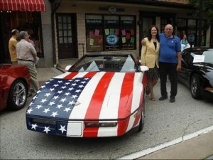 flag corvette