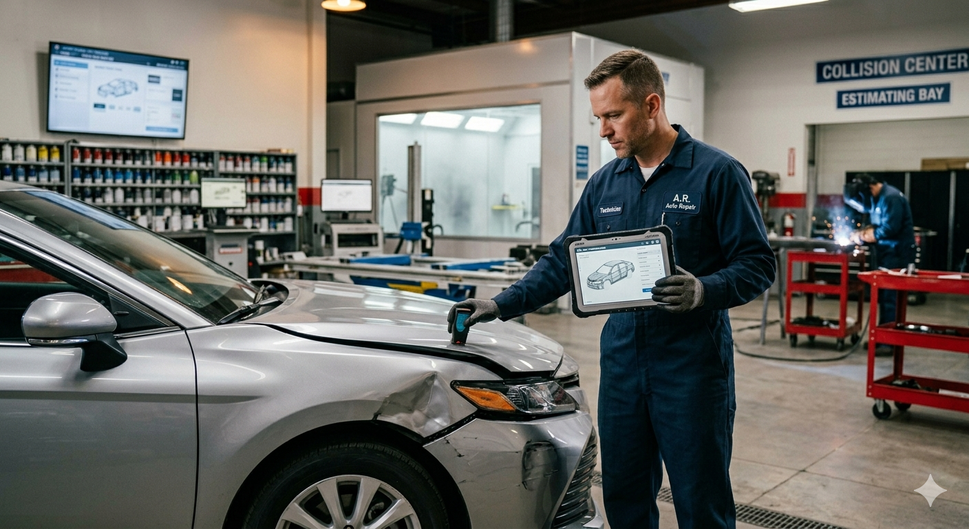 How can I get the most accurate estimate for collision repair?