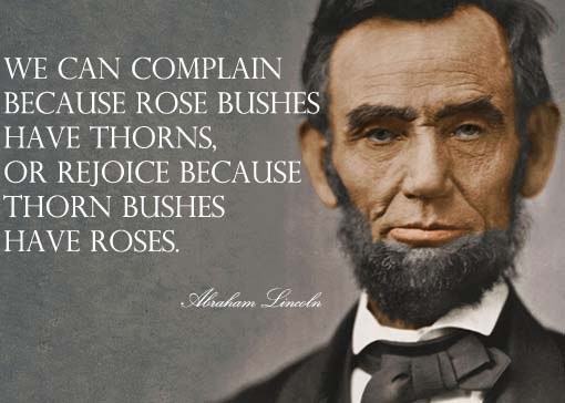 Abraham Lincoln Quote | E-Newsletter February 2015