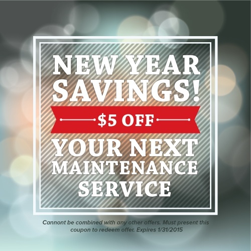 January Coupon | E-Newsletter January 2015