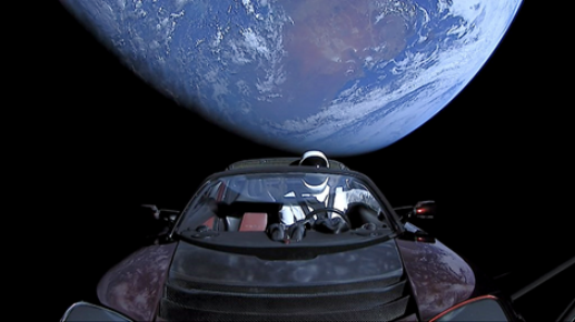 Elon Musk’s Space Roadster